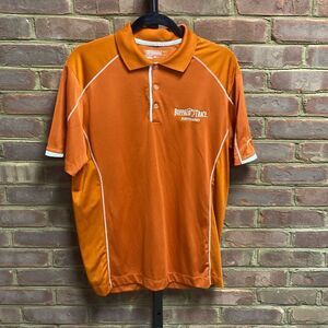 Nike Golf Dri-Fit Burnt Orange Polo Shirt Size Medium